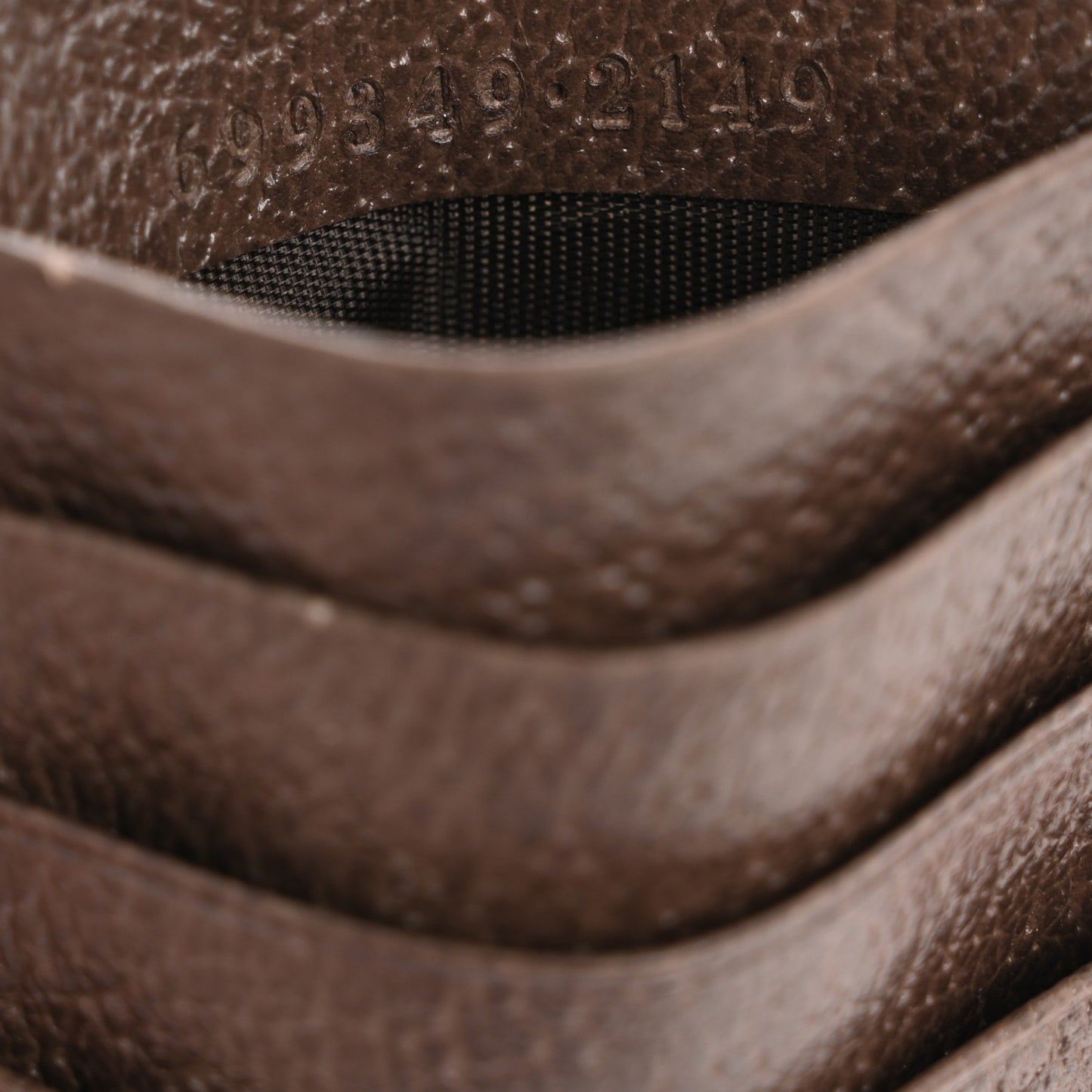 GG Supreme Monogram Web Ophidia Coin Case Brown