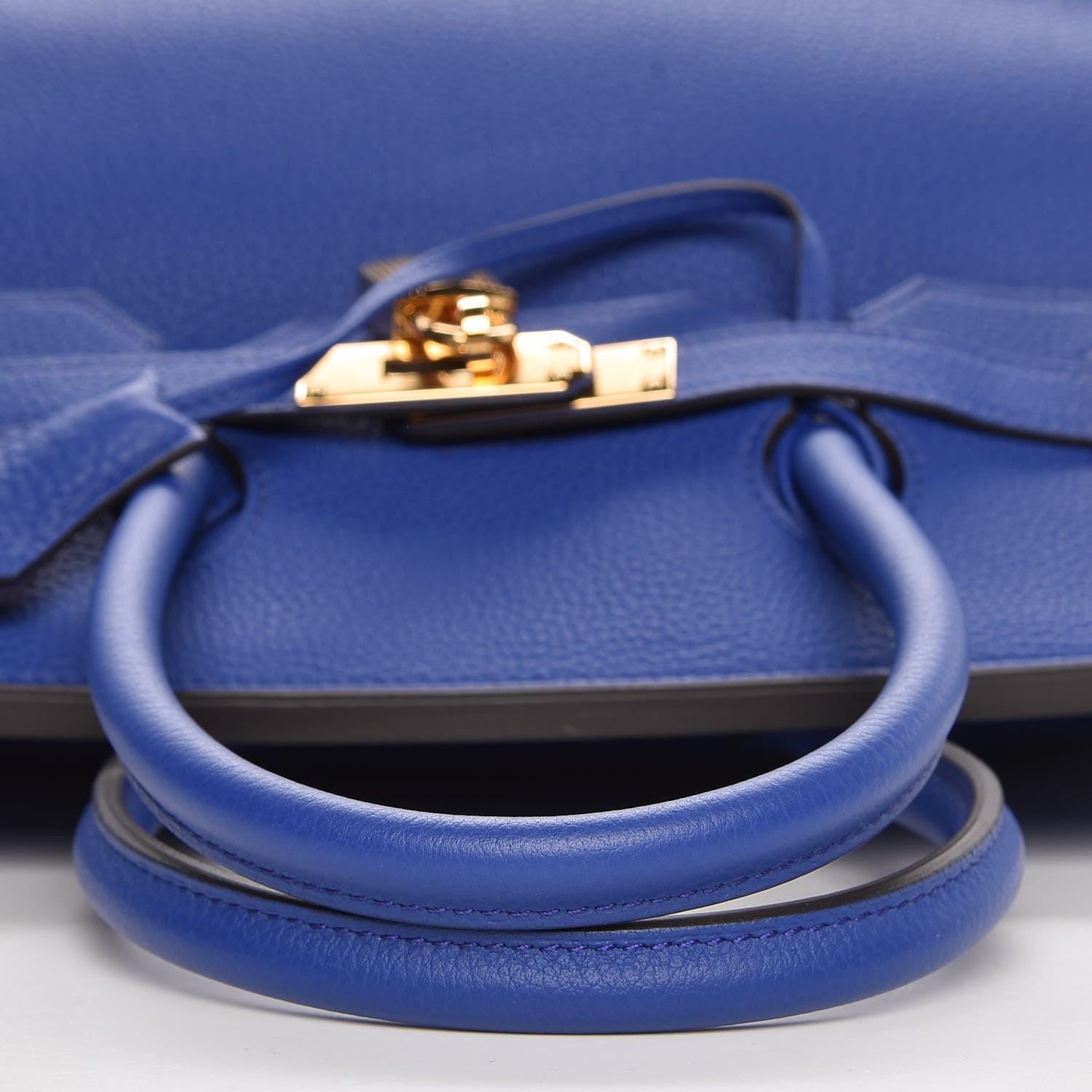 Hermes Togo Birkin 35 Bleu Electrique 13 of 33