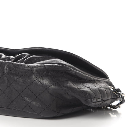 Chanel Caviar Half Moon Large Flap Black 9 of 10