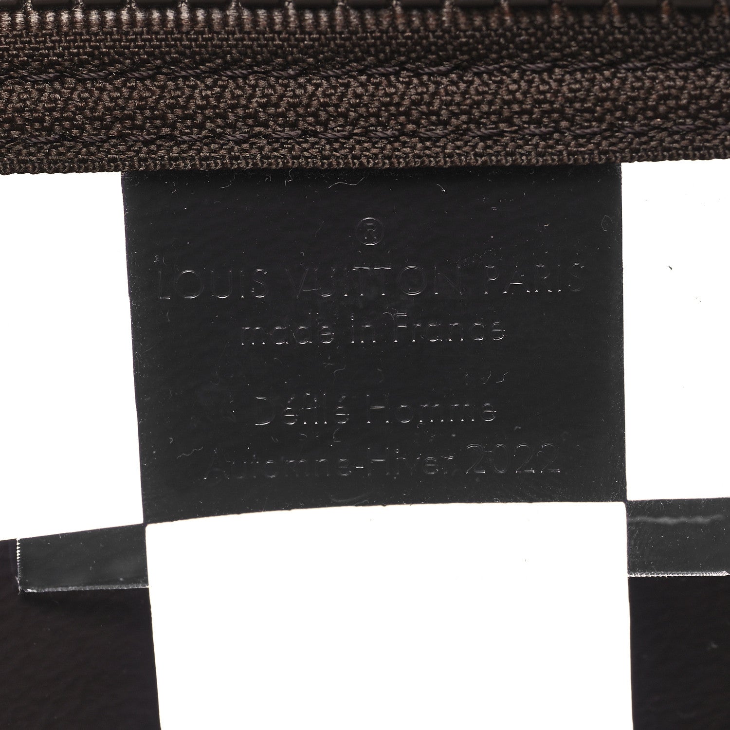 Louis Vuitton PVC Monogram Chess Keepall Bandouliere 50 5 of 10