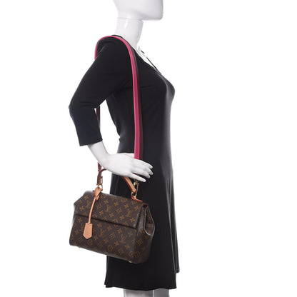Louis Vuitton Monogram Cluny BB Bordeaux Fuchsia 2 of 9
