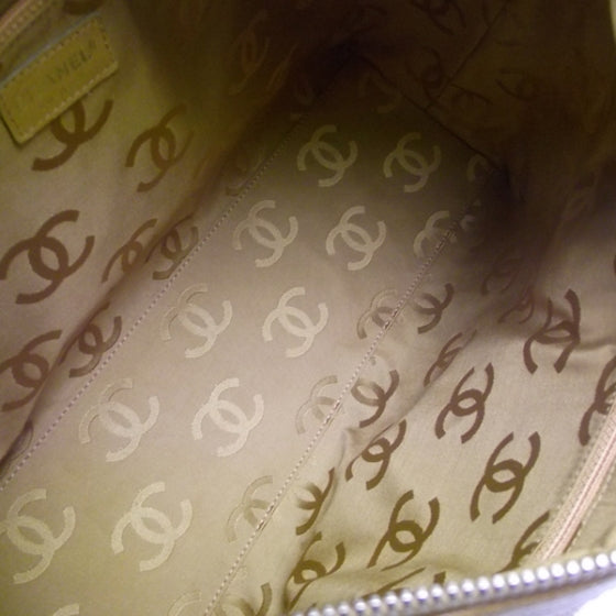 Caviar CC Wood Chain Hobo Maize