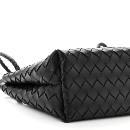 Bottega Veneta Nappa Intrecciato Small Andiamo Shoulder Bag Black 8 of 9