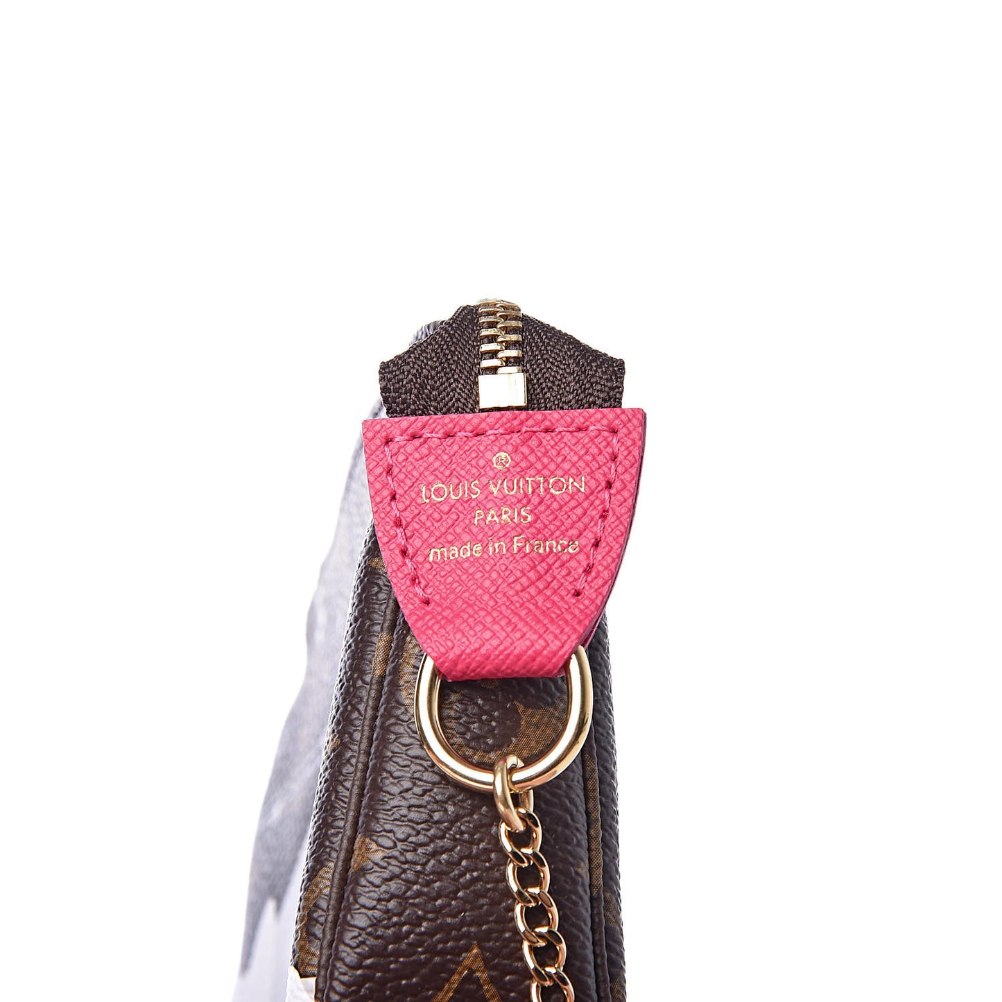 Monogram 2019 Christmas Animation Mini Courchevel Pochette Accessories Fuchsia