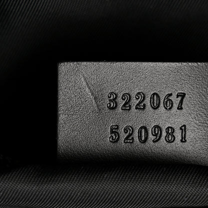 Gucci GG Supreme Monogram Medium Carry-On Duffle Bag Black Grey 6 of 16