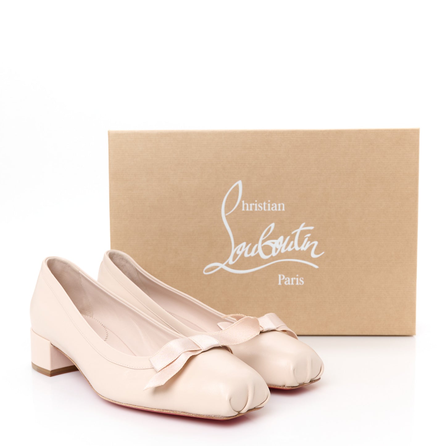 Nappa MamaFlirt 30mm Bow Pumps 39 Leche
