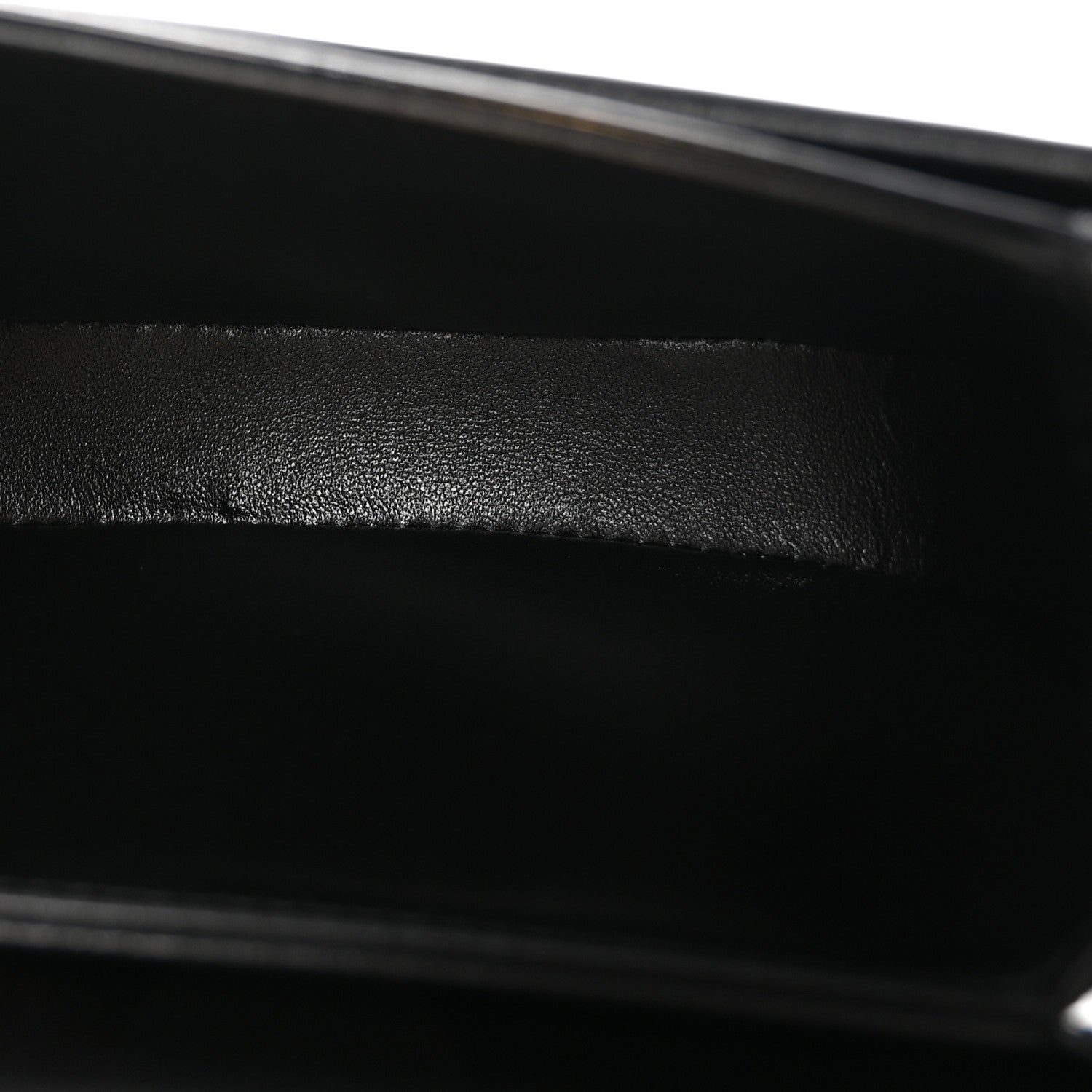 Celine Patent Calfskin Triomphe Mini Besace Clea Black 5 of 10