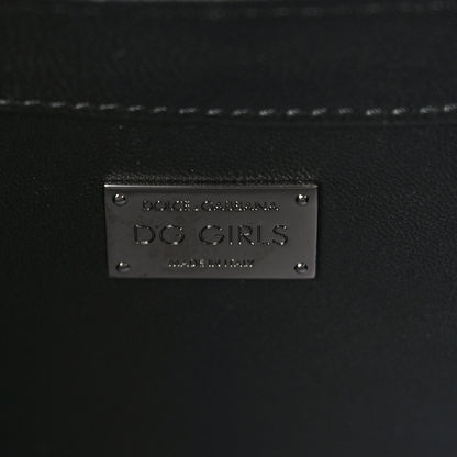 Dolce & Gabbana DOLCE &amp; GABBANA Nappa Quilted DG Shoulder Bag Black 6 of 8