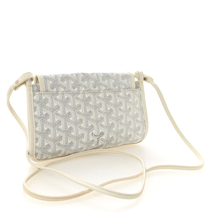 Goyard Goyardine Plumet Wallet Clutch White 3 of 9