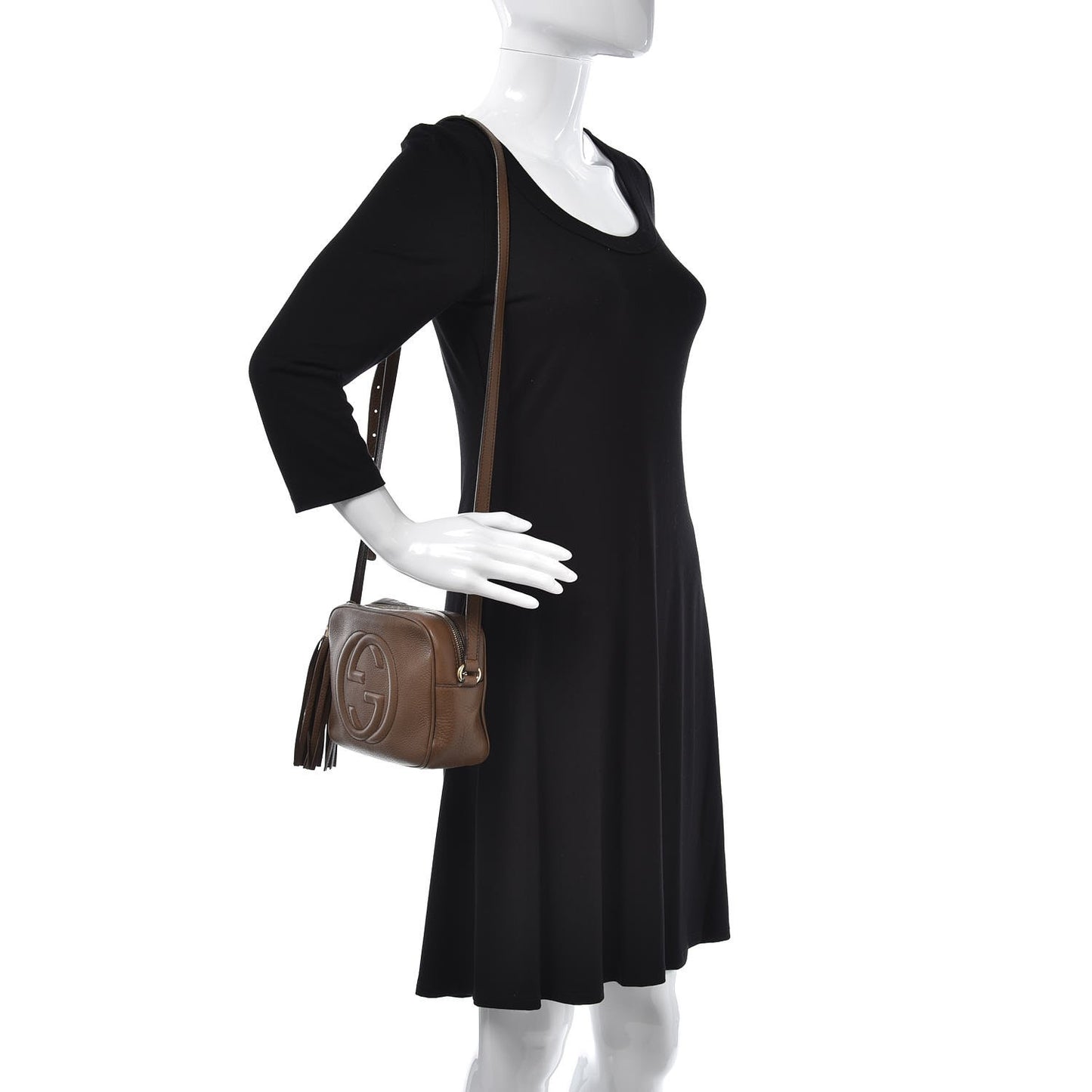 Cellarius Calfskin Small Soho Disco Bag Acero
