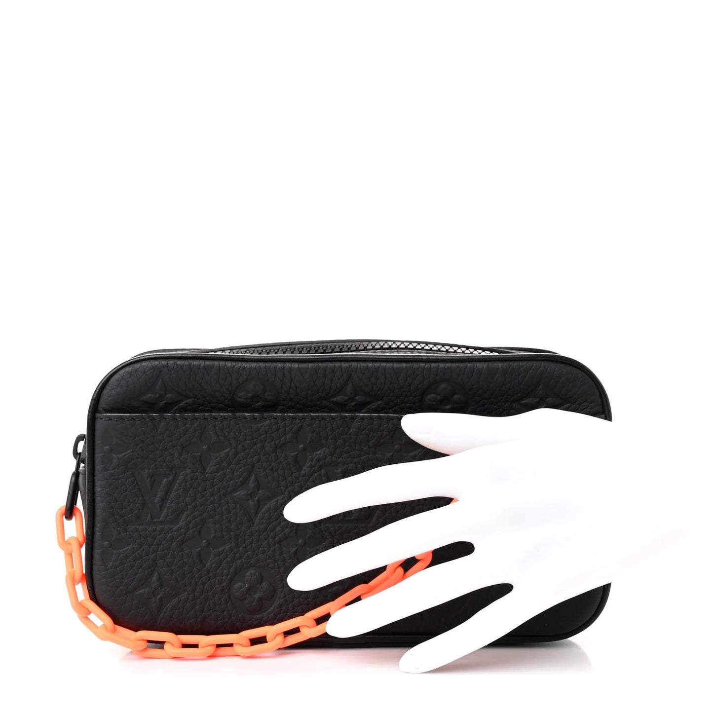 Taurillon Monogram Uniformes Solar Ray Soft Pochette Volga Belt Bag Black