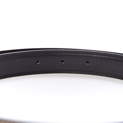 Hermes Swift Epsom 22mm H Belt 80 Black Etoupe 5 of 8