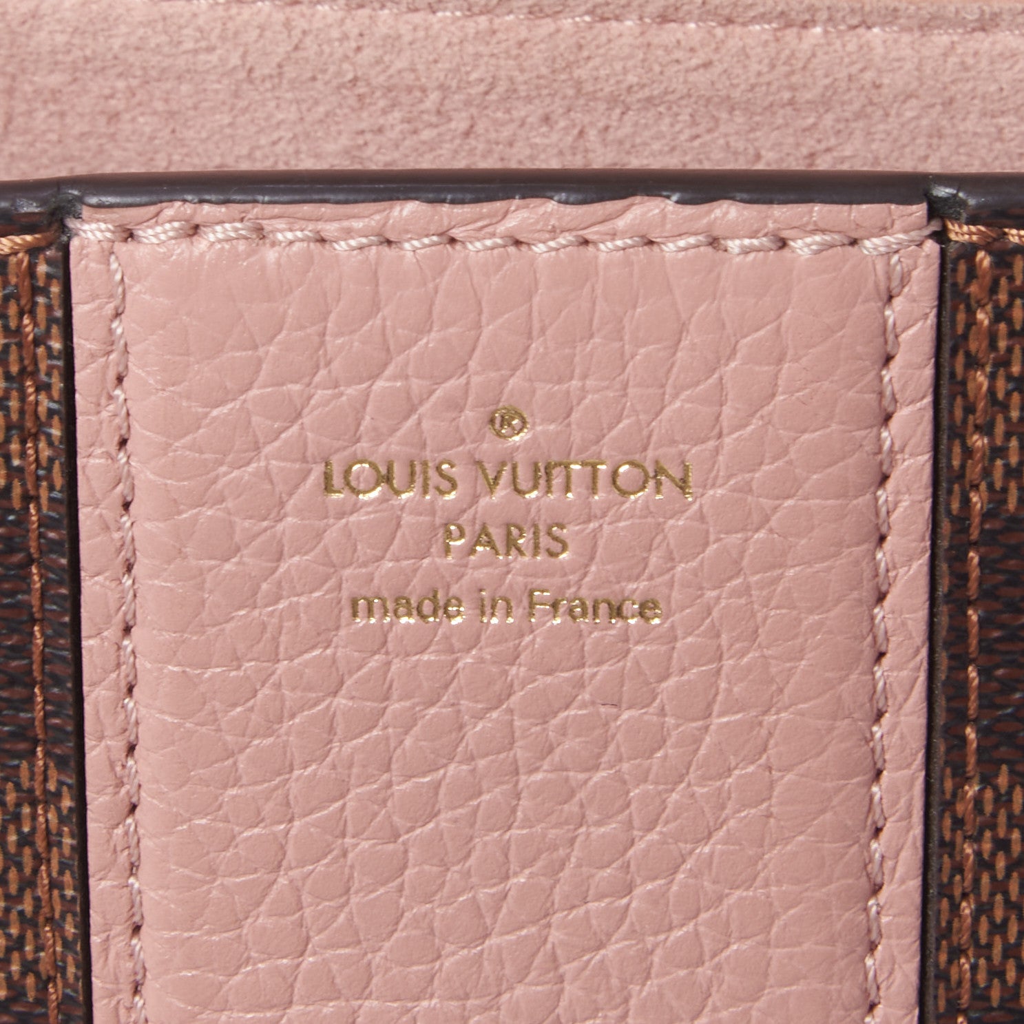 Louis Vuitton Damier Ebene Cuir Taurillon Wight Magnolia 8 of 8