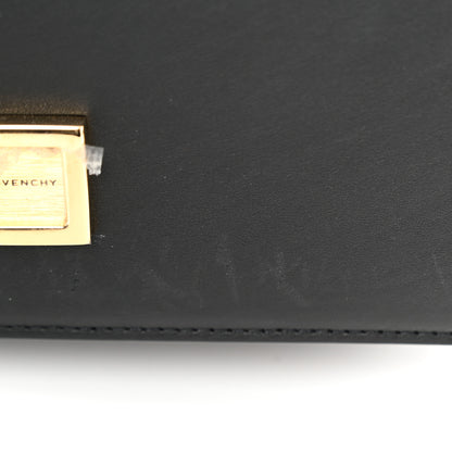Givenchy Cotton Canvas Calfskin Medium 4G Crossbody Black Beige 11 of 11