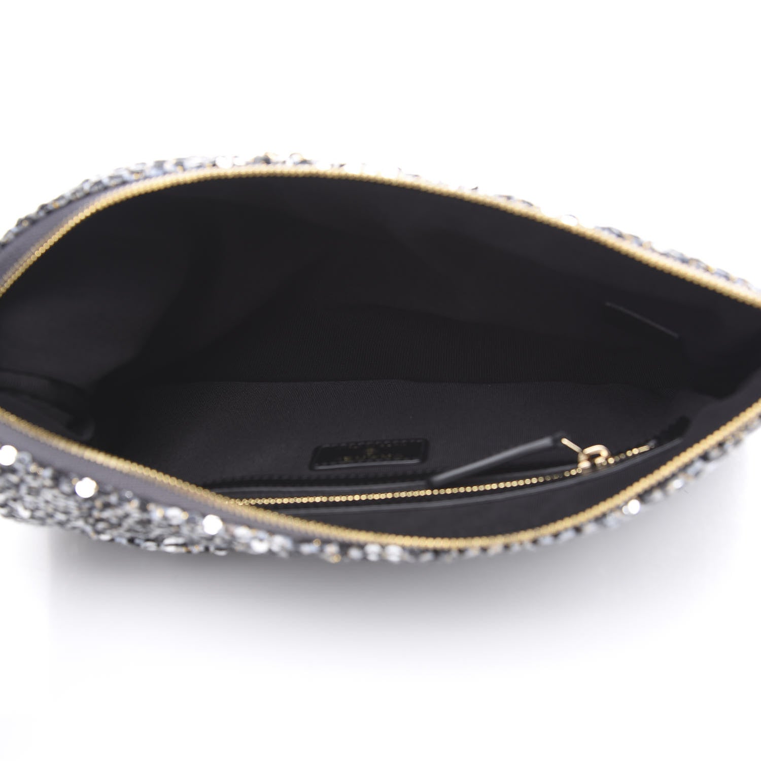 Chanel Sequins Medium 19 Pouch Silver 4 of 8