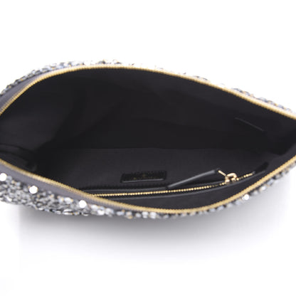 Chanel Sequins Medium 19 Pouch Silver 4 of 8