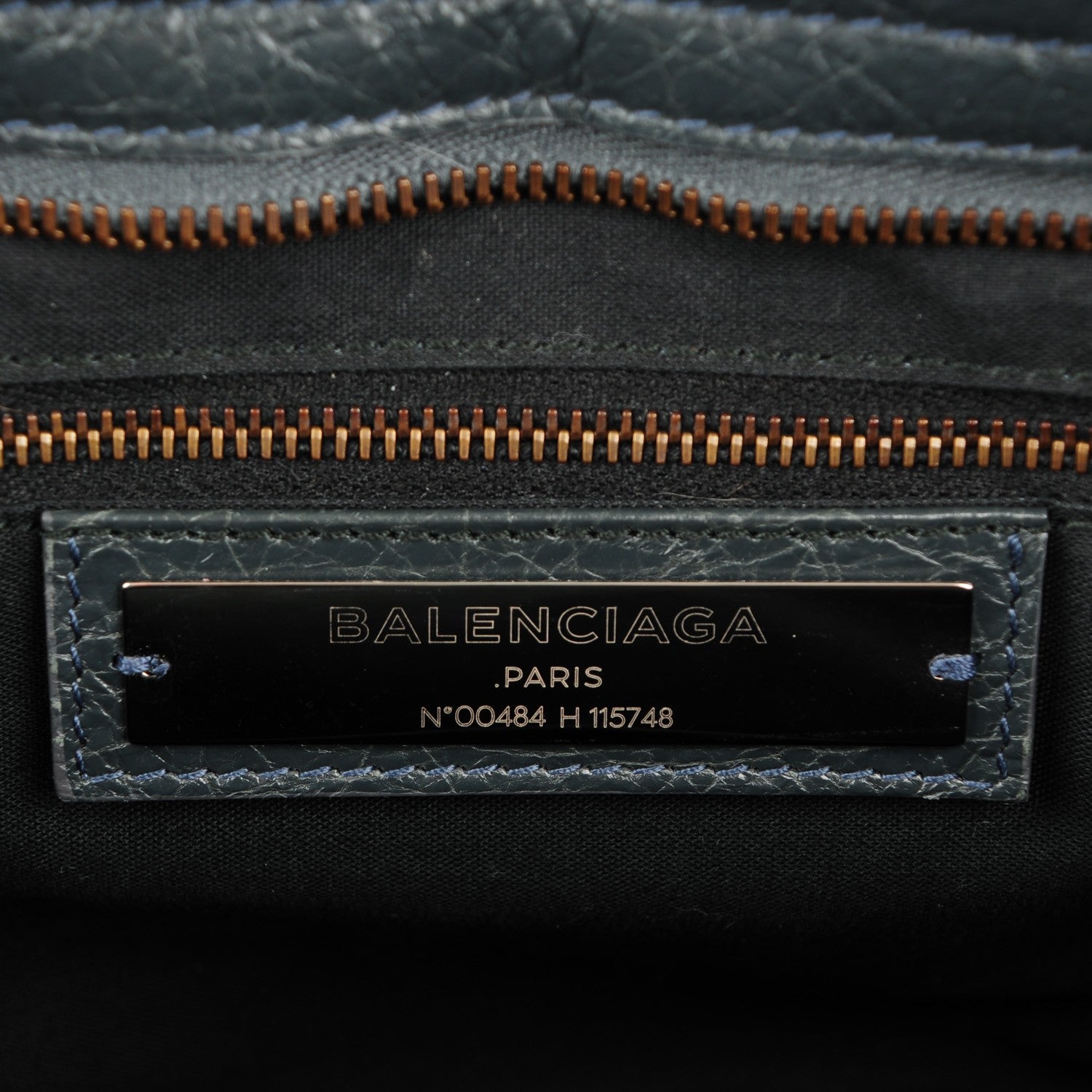 Balenciaga Agneau Classic Hardware City Anthracite 6 of 7