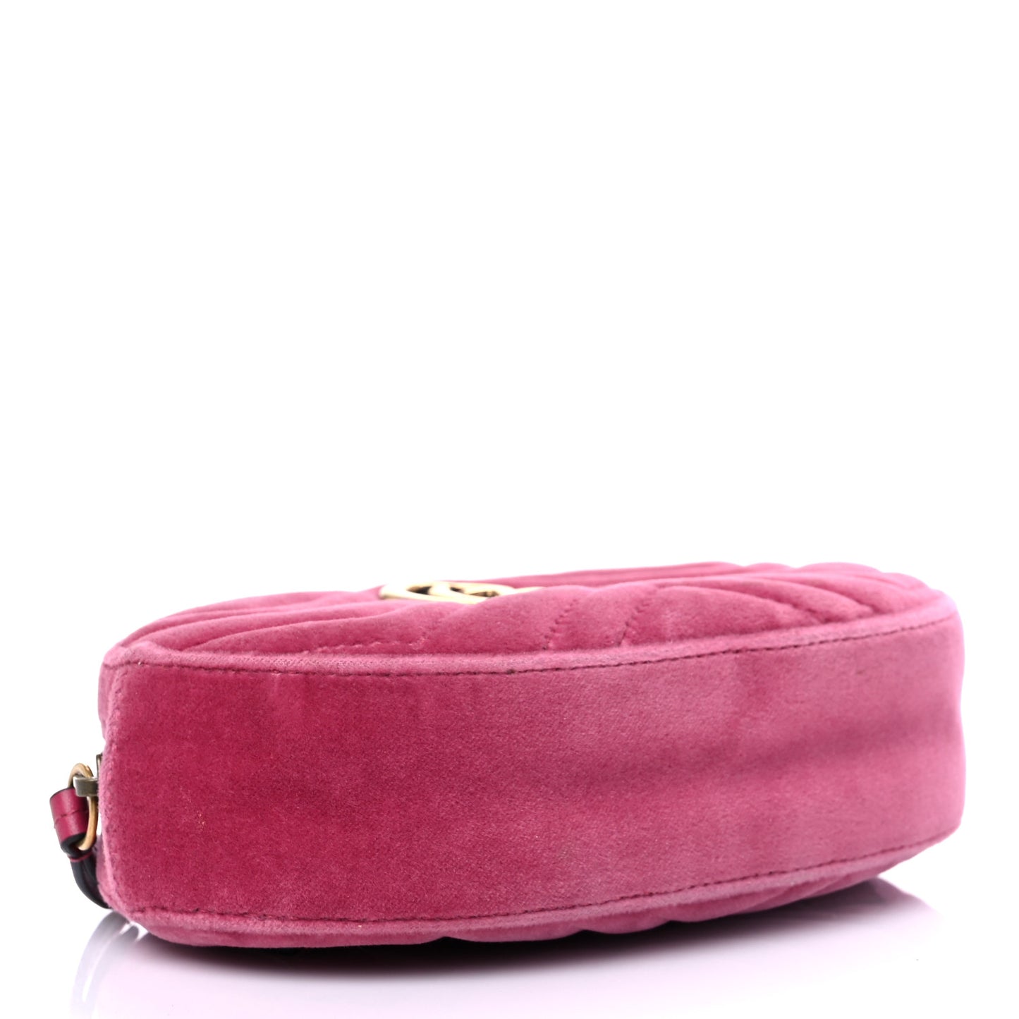 Velvet Matelasse GG Marmont Belt Bag 85 34 Light Raspberry Rose