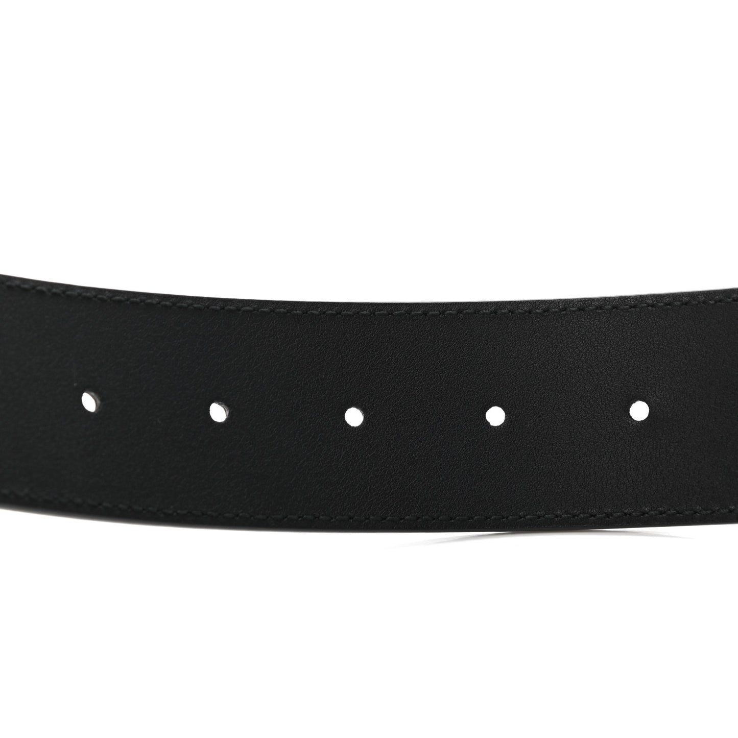 Moon Calfskin Double G 40mm Belt 105 42 Black