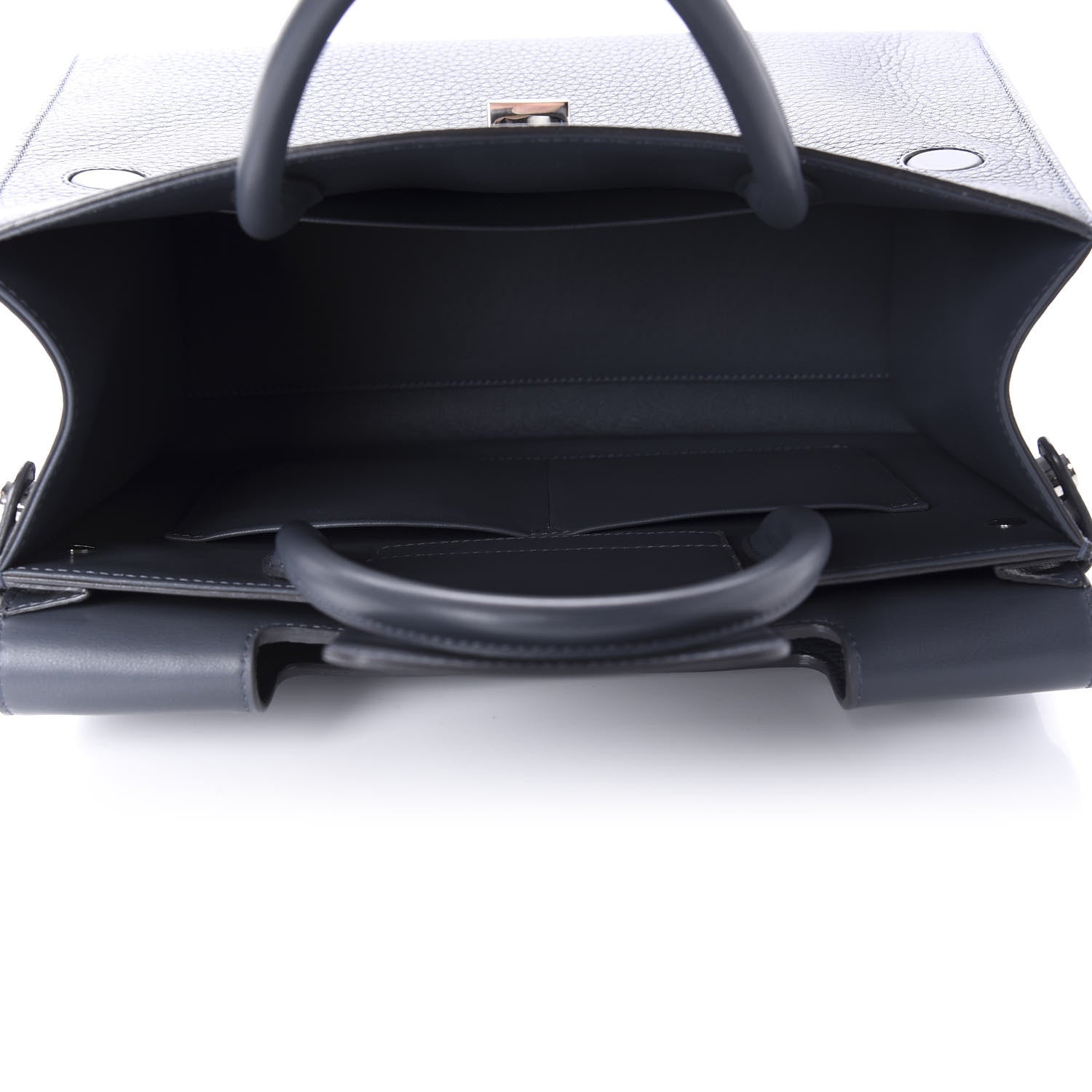 Christian Dior Calfskin Medium Diorever Flap Meteorite Grey 6 of 11
