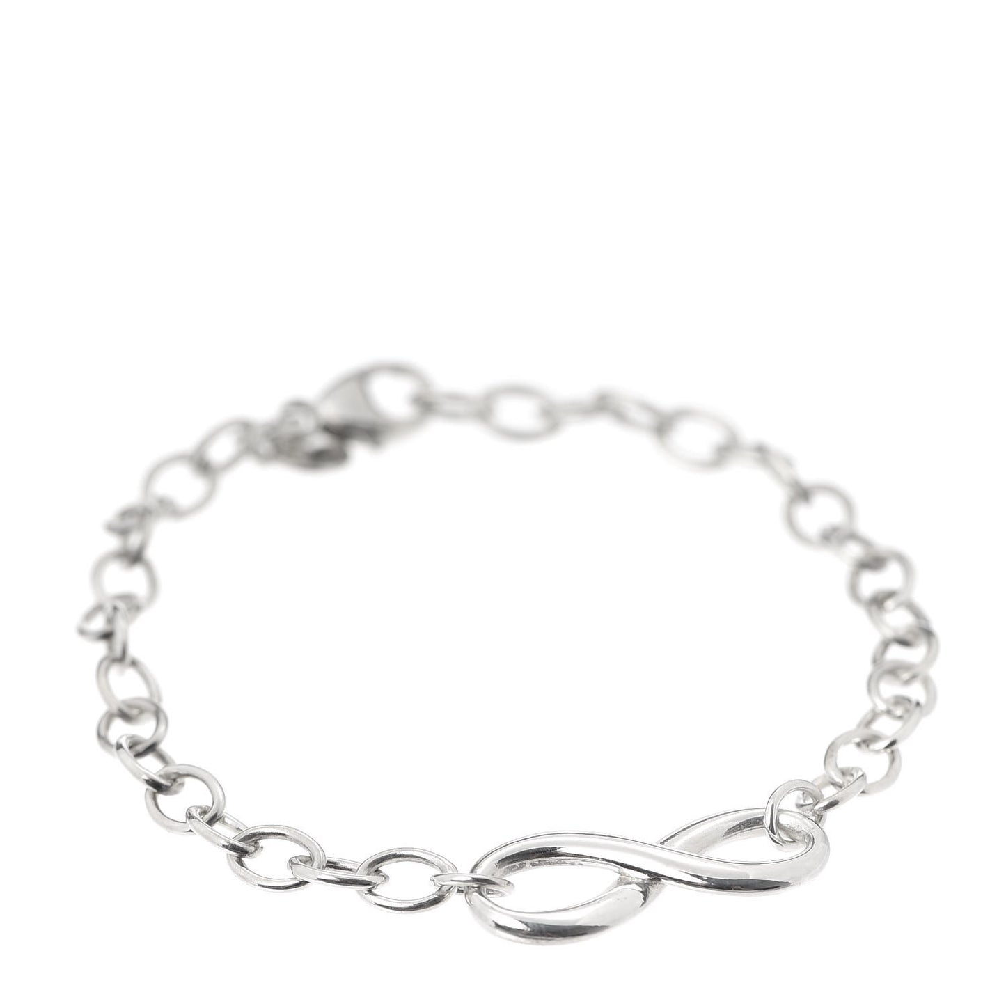 Sterling Silver Infinity Chain Bracelet