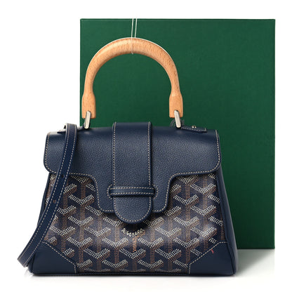 Goyard Goyardine Saigon Mini Navy 9 of 9