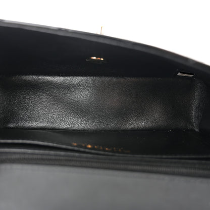 Chanel Patent Calfskin Quilted Mini Rectangular Flap Black 5 of 11