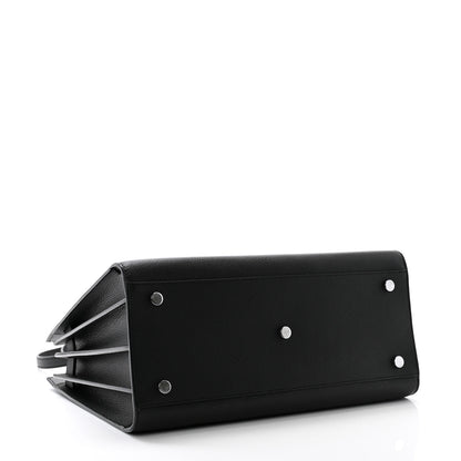Saint Laurent Grained Calfskin Small Sac De Jour Black 4 of 11