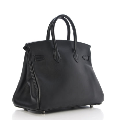 Hermes Swift Birkin 25 Black 3 of 34