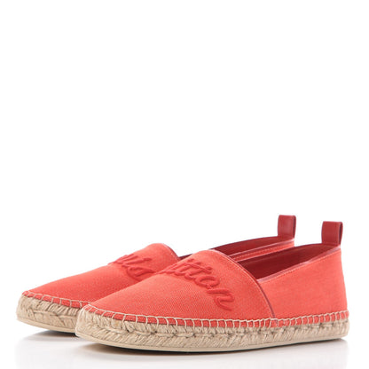Louis Vuitton Canvas Waterfall Espadrille 38 Rouge 3 of 10