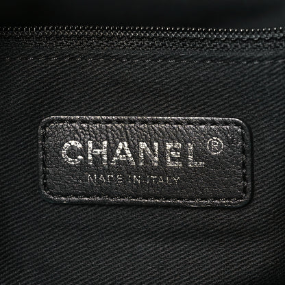 Chanel Woven Straw Raffia Medium Deauville Tote Grey 6 of 10