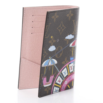 Louis Vuitton Monogram 2020 Christmas Animation Big Wheel Passport Cover Rose Ballerine 2 of 6