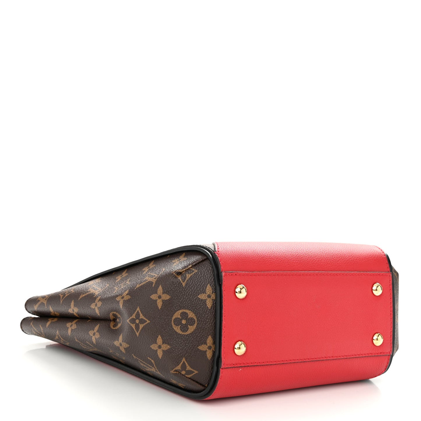 Calfskin Monogram Kimono Tote PM Cherry