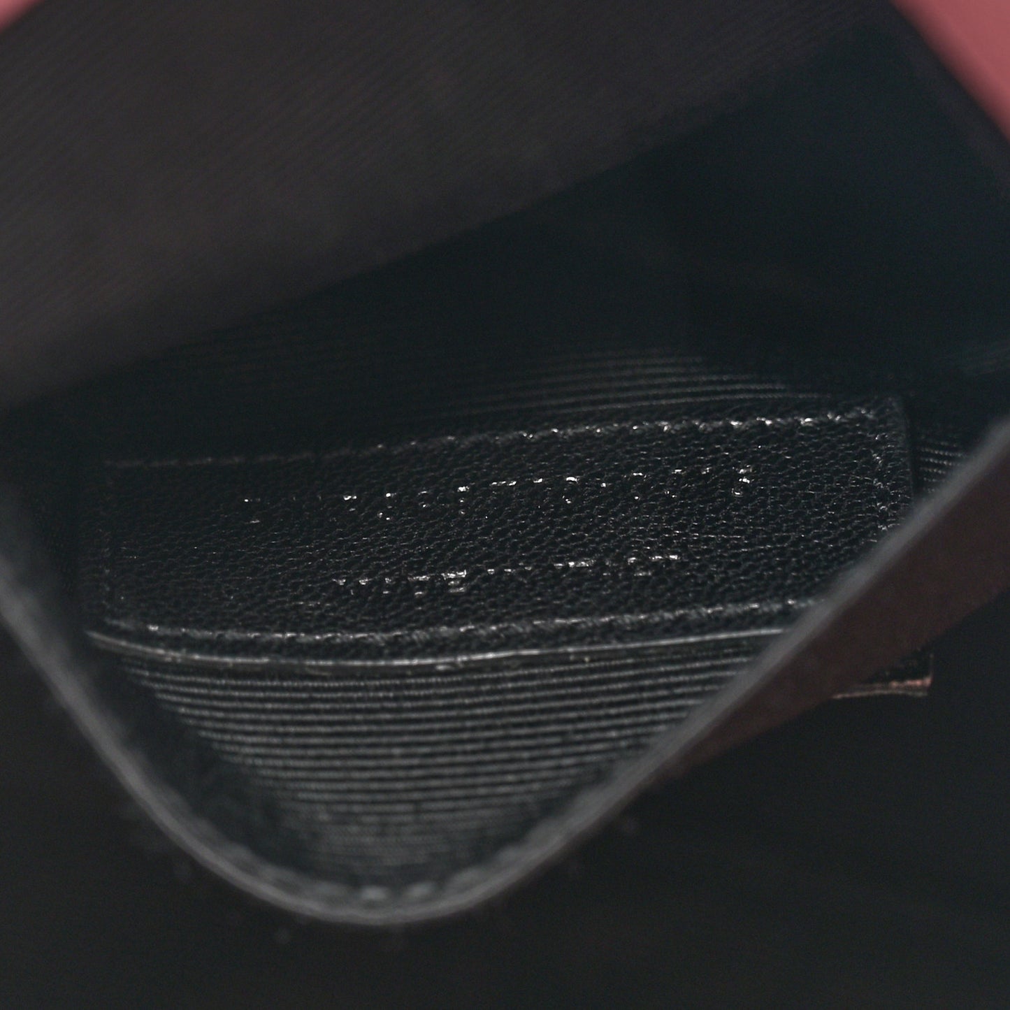 Grained Calfskin Baby Sac De Jour Dark Rose