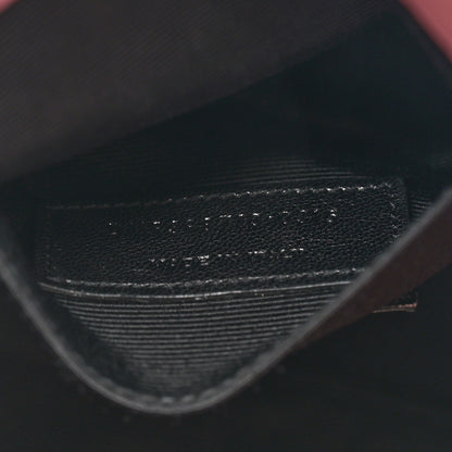 Saint Laurent Grained Calfskin Baby Sac De Jour Dark Rose 7 of 18