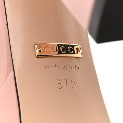 Gucci Galassia GG Marmont Ankle Wrap 30/115mm Platform Sandals 37.5 Perfect Pink 8 of 8