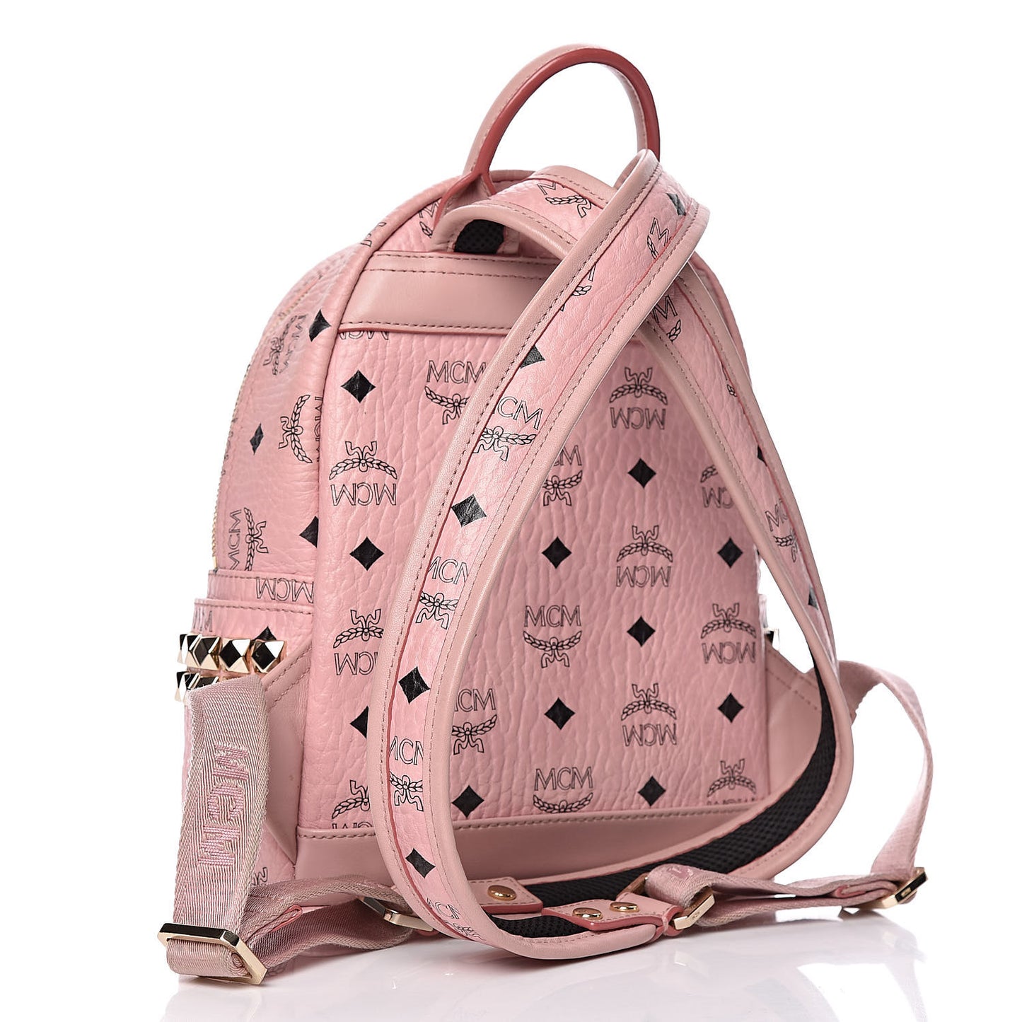 Visetos Side Stud Mini Stark Backpack Pink
