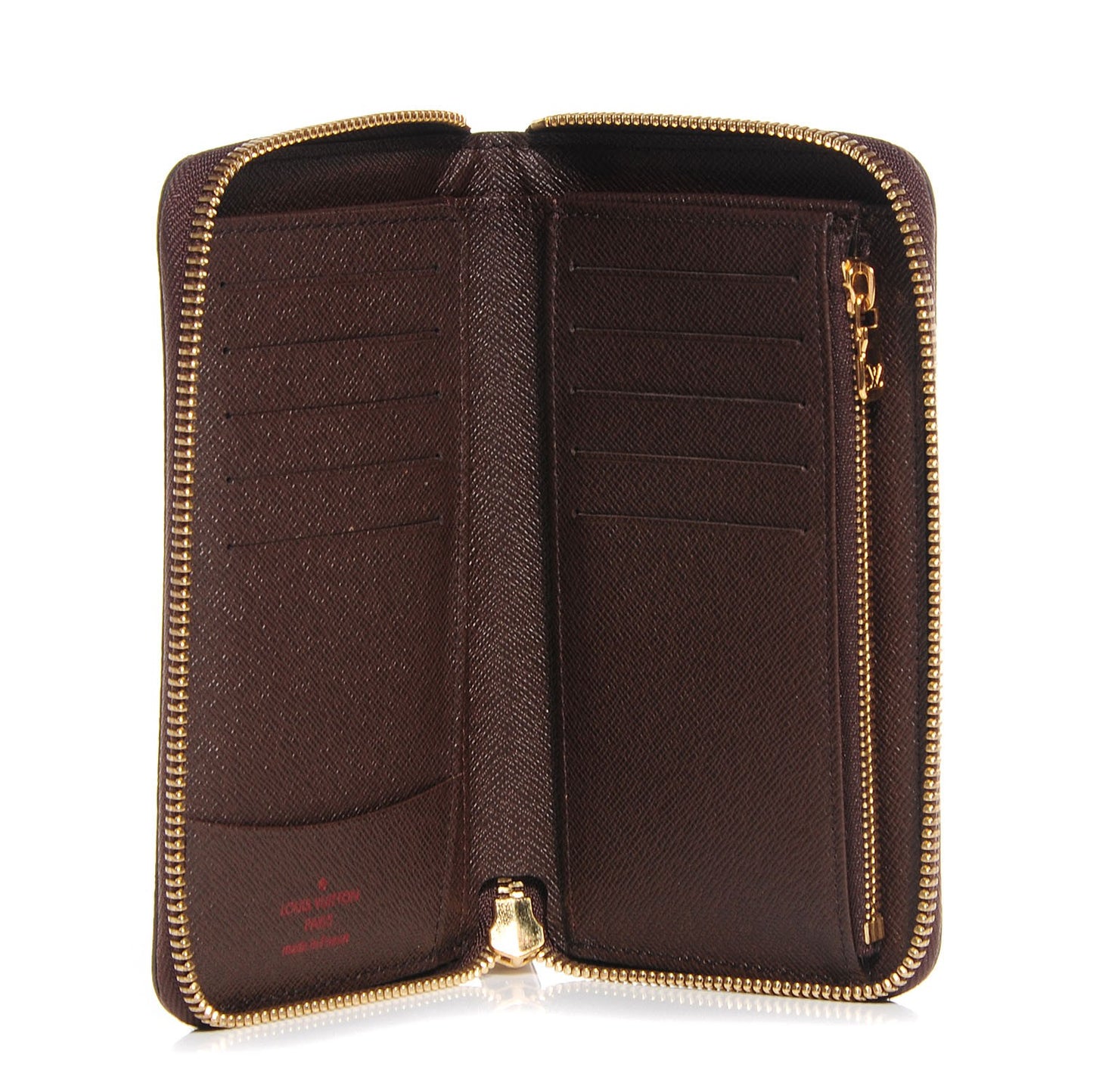 Damier Ebene Zippy Compact Wallet