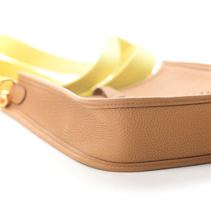 Hermes Taurillon Maurice Amazone Evelyne TPM Sesame Lime 7 of 8