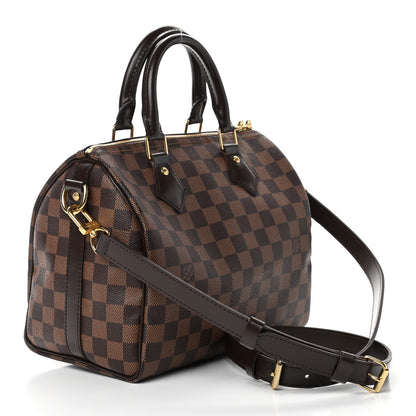 Louis Vuitton Damier Ebene Speedy Bandouliere 25 2 of 4