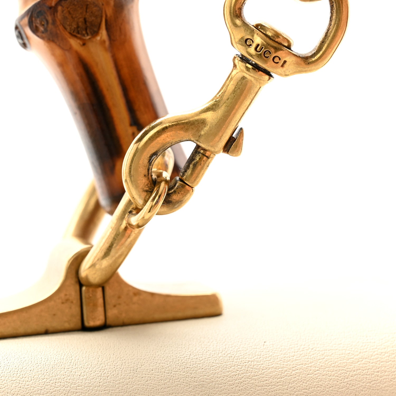 Gucci Calfskin Bamboo Web Medium Dionysus Top Handle Bag White Blue Hibiscus Red 12 of 13