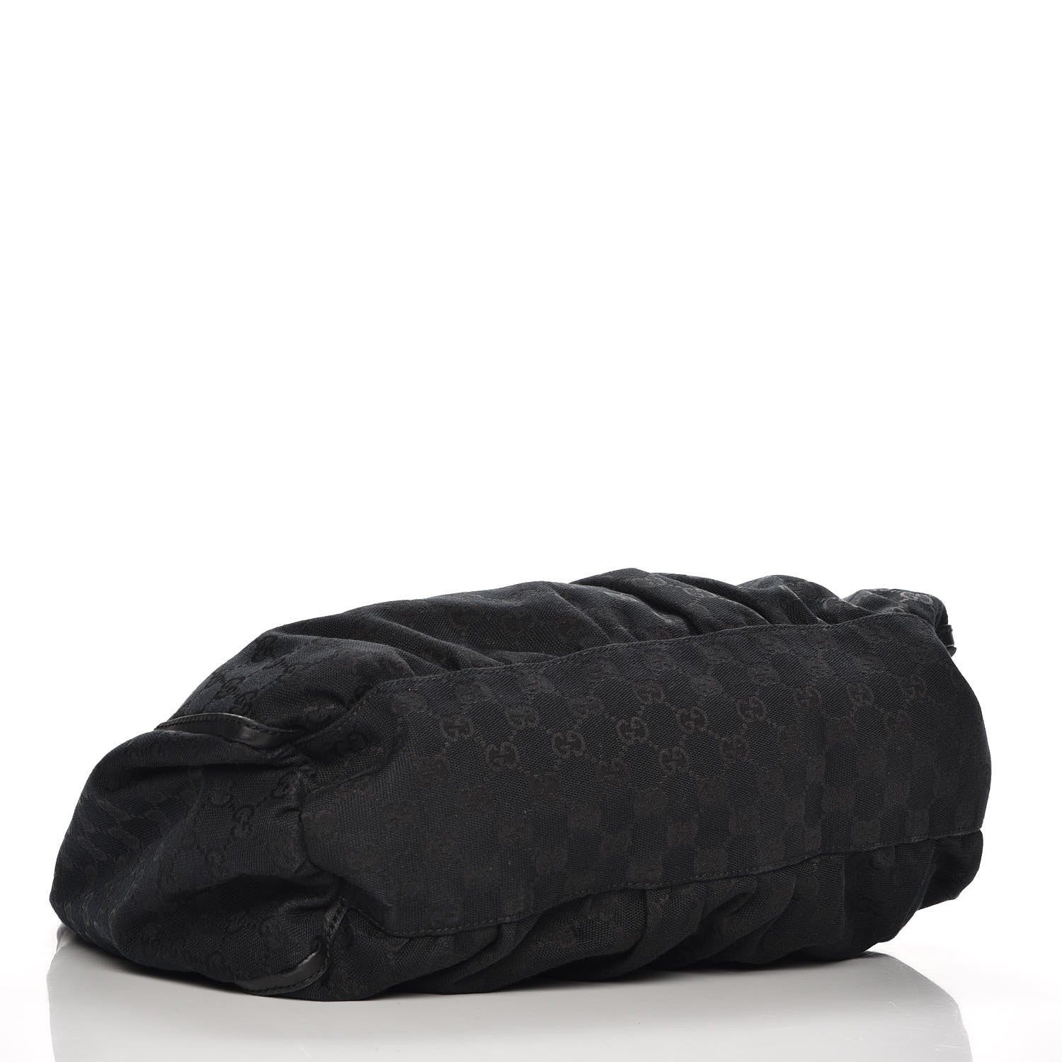 Gucci Monogram Large D Gold Hobo Black 4 of 7