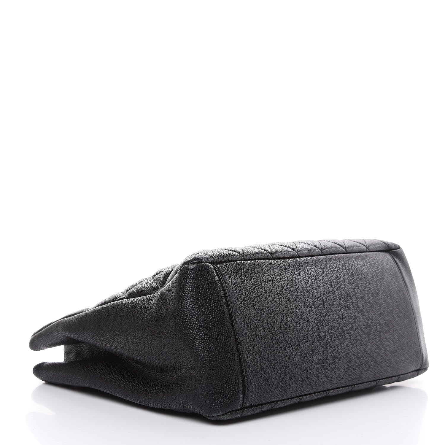 Chanel Caviar Quilted Grand Shopping Tote GST Black 4 of 17
