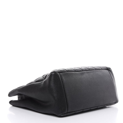 Chanel Caviar Quilted Grand Shopping Tote GST Black 4 of 17