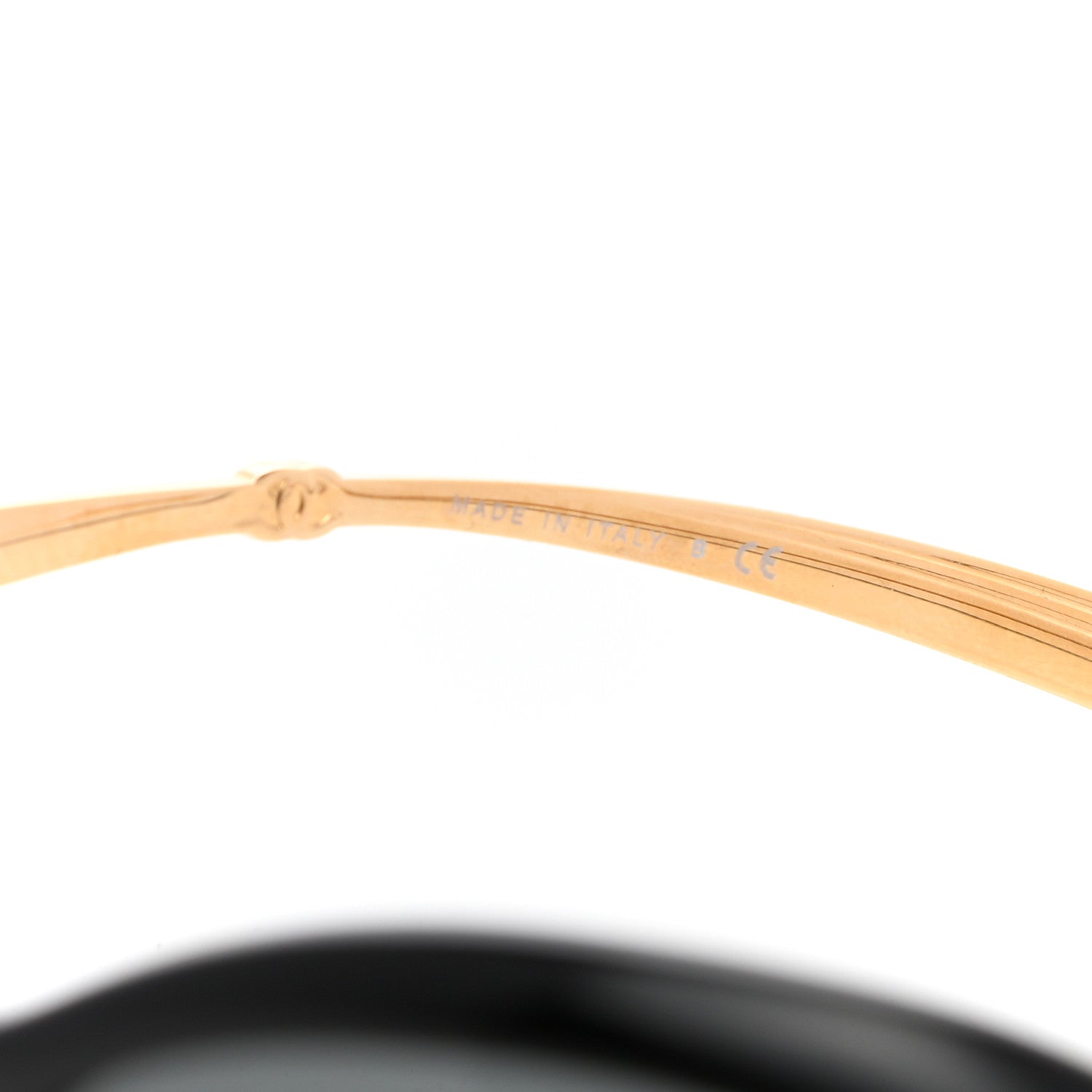 Chanel Acetate CC Sunglasses 5152 Black Gold 6 of 7