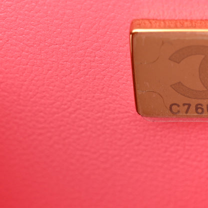 Chanel Lambskin Quilted CC In Love Heart Bag Pink 7 of 10