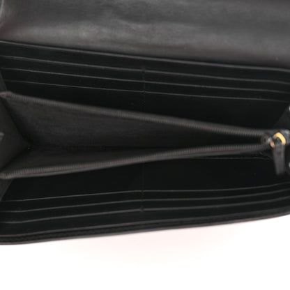 Gucci Calfskin Sylvie Continental Wallet Black 5 of 10