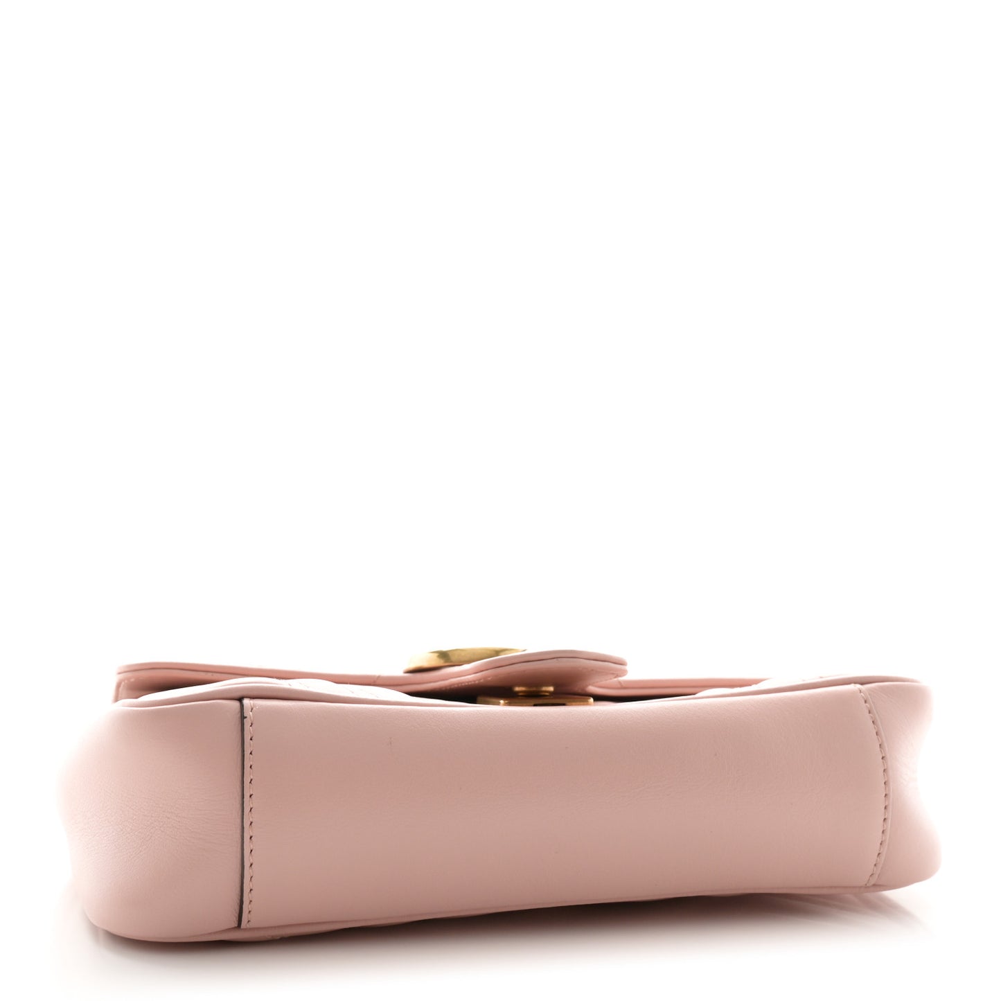 Calfskin Matelasse Mini GG Marmont Shoulder Bag Perfect Pink