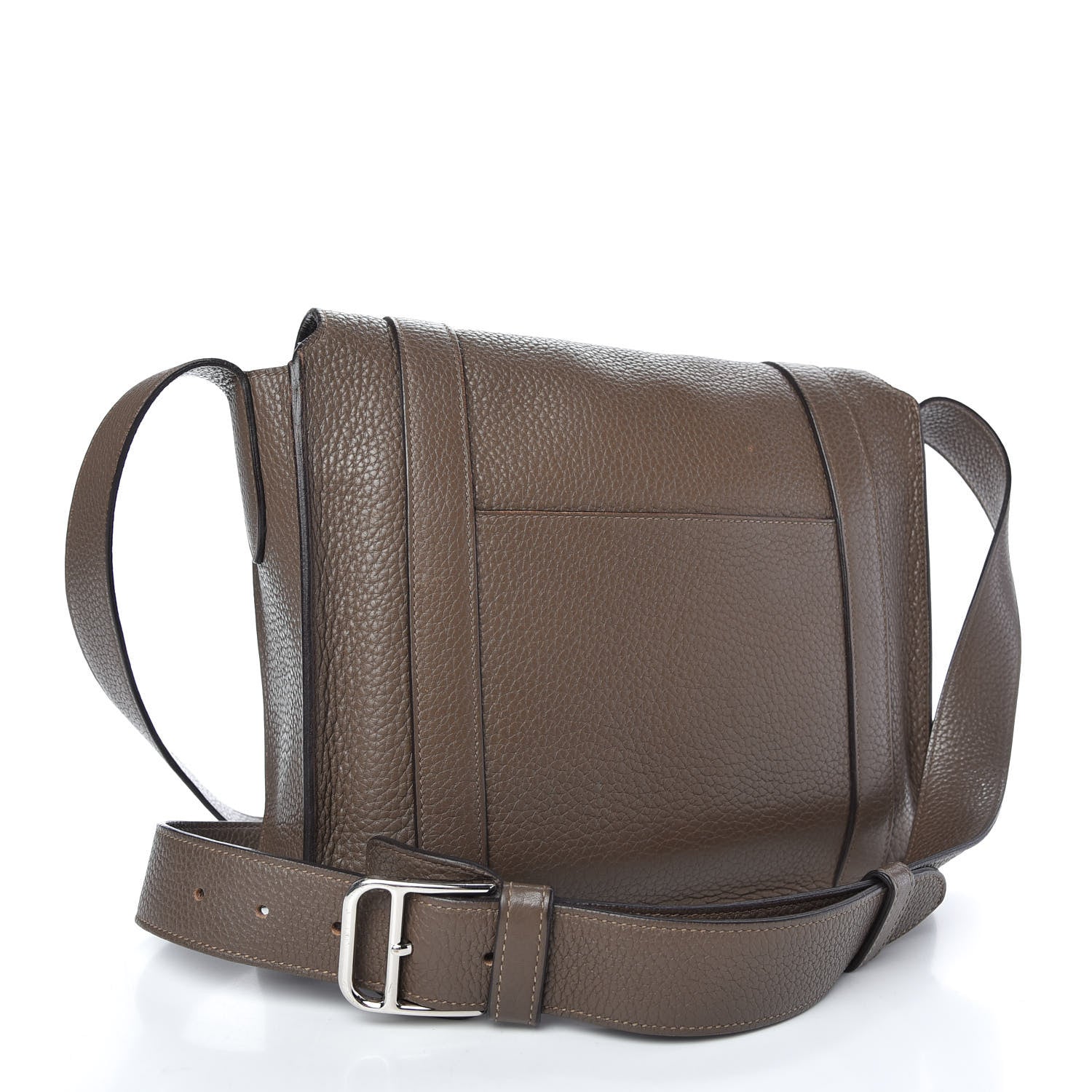 Hermes Taurillon Clemence Steve Caporal Messenger Taupe 3 of 10