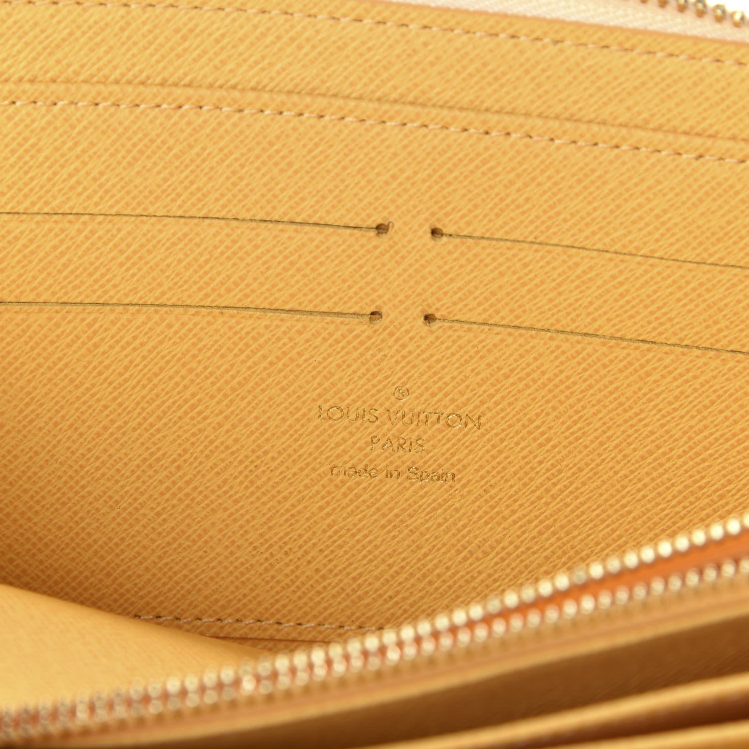 Louis Vuitton Damier Azur Illustre Zippy Wallet 6 of 7